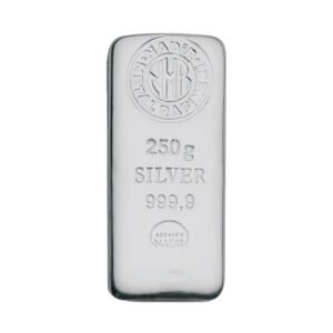 Lingote Plata Nadir Metal Rafineri 250G