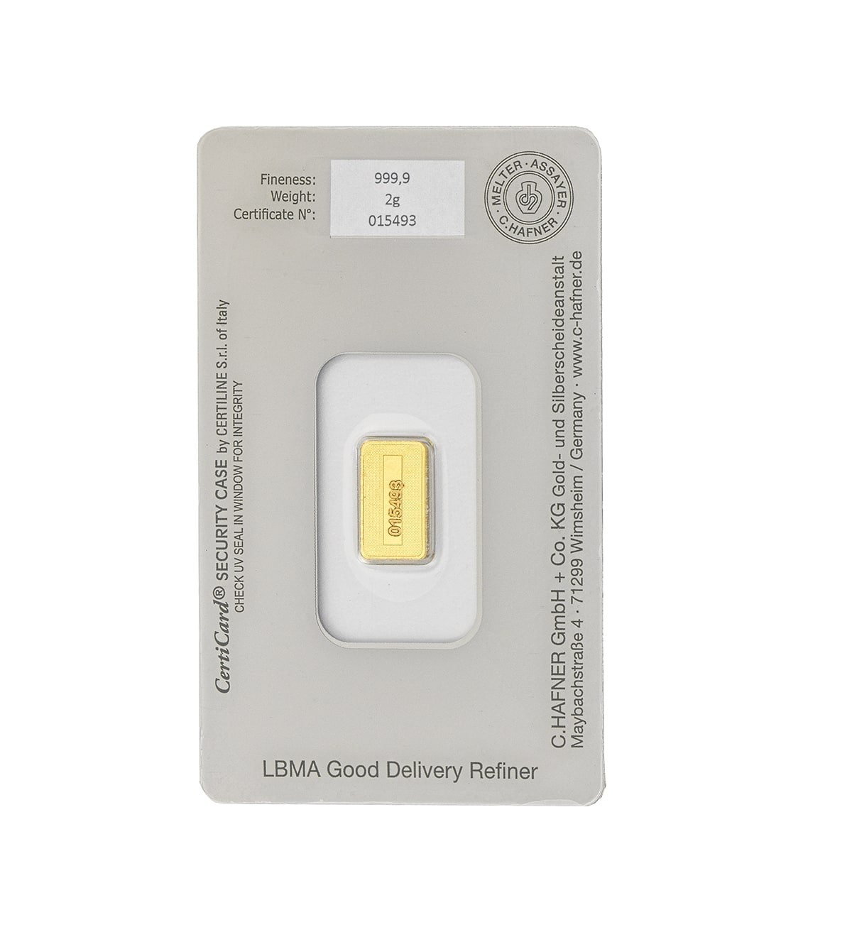 Lingote-Oro-CHafner-2g-Minted-cruz-INVERMONEDA