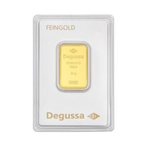 Lingote Oro Degussa 20 g