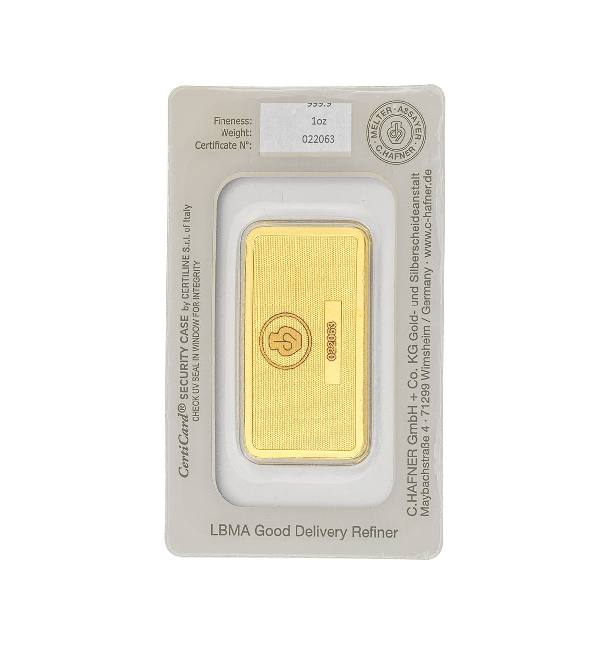 115-Lingote-Oro-C-Hafner-1oz-cruz-Invermoneda
