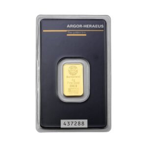 Lingote Oro Argor-Heraeus 5 g