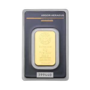 Lingote Oro Argor-Heraeus 20g