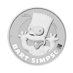 Moneda Bart Simpson Plata 1 oz 2022